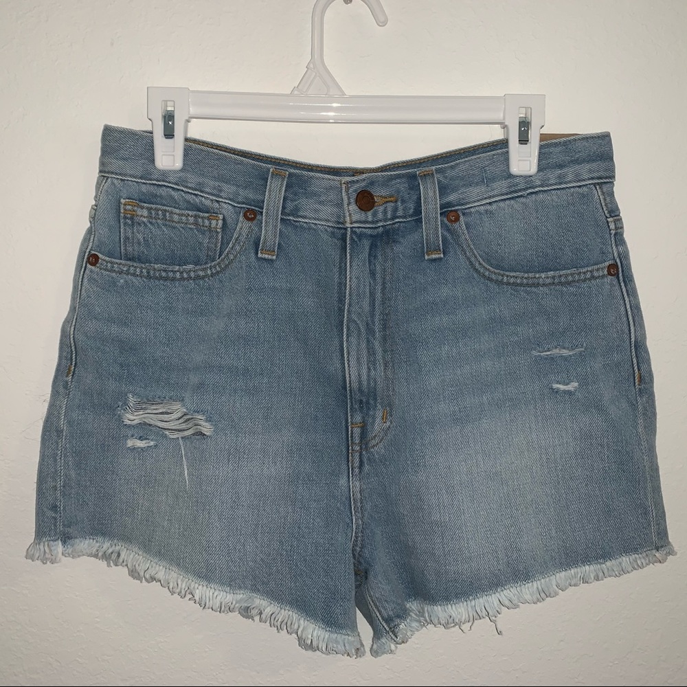 NWT Madewell Momjean Shorts